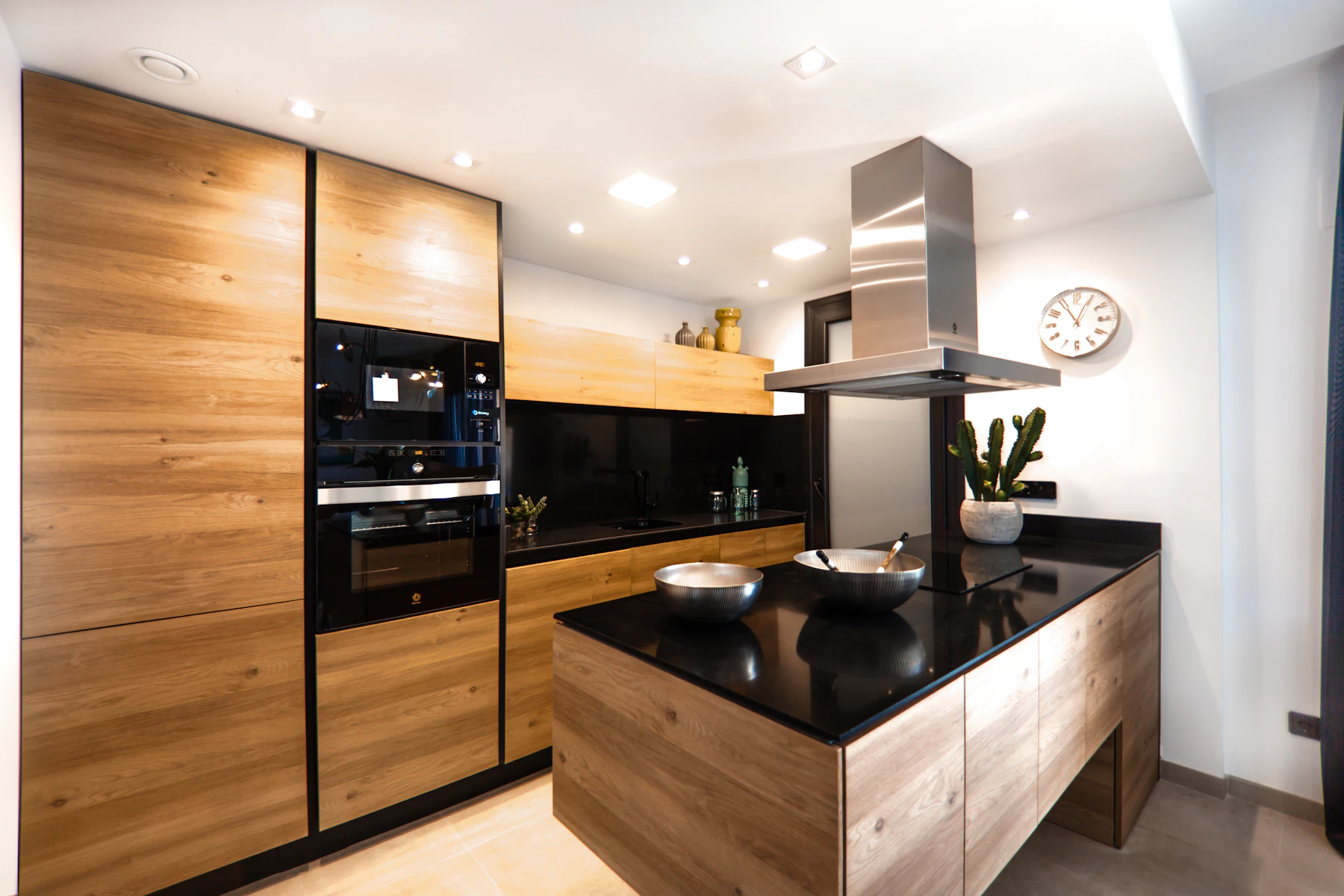 Cuisine haut de gamme lumineuse